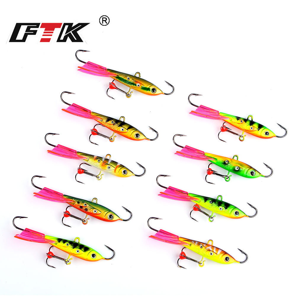 Fishing Hook Treble - FTK Metal Balancer Ice Fishing Lure