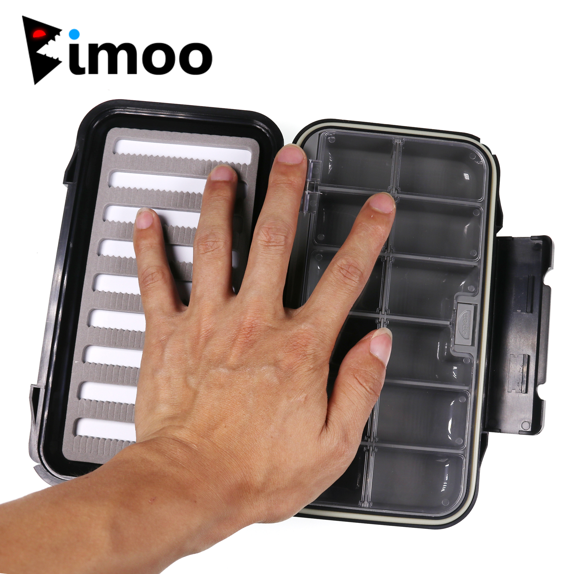 Fishing Hook Jig - Bimoo M Size Waterproof Fishing Fly
