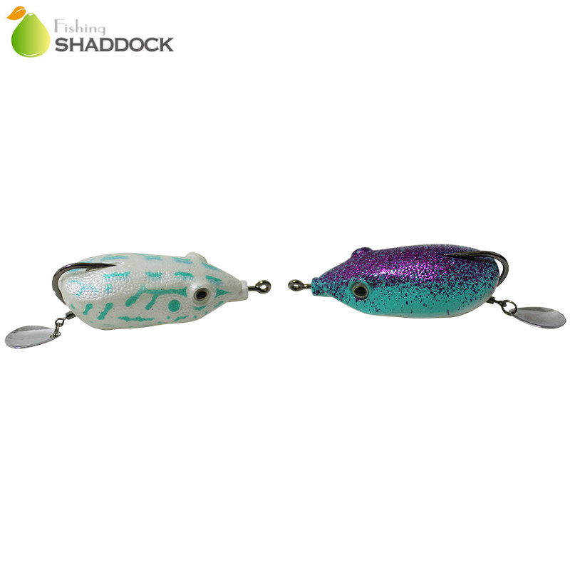 4pcs Rubber Soft Frog Fishing  - Fishing Hook Assortment reseña y precio