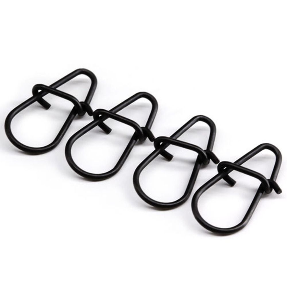 100Pcs/lot Matte black Snap Fi - Fishing Hook Box reseña y precio