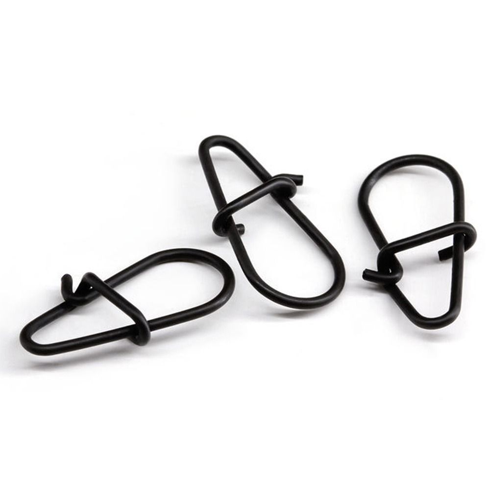 100Pcs/lot Matte black Snap Fi - Fishing Hook Box reseña y precio