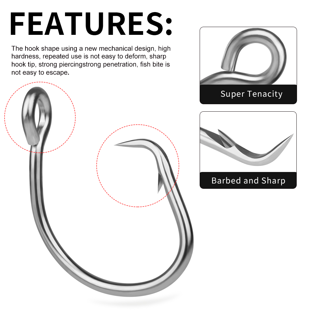 KATYUSHA 11/0-12/0-13/0-14/0-1 - Fishing Hook Stainless Steel reseña y precio