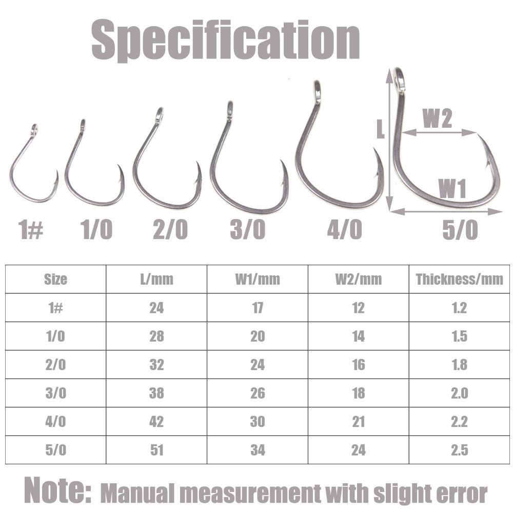 10pcs Matte Tin Anti-rust Salt - Fishing Hook Offset reseña y precio
