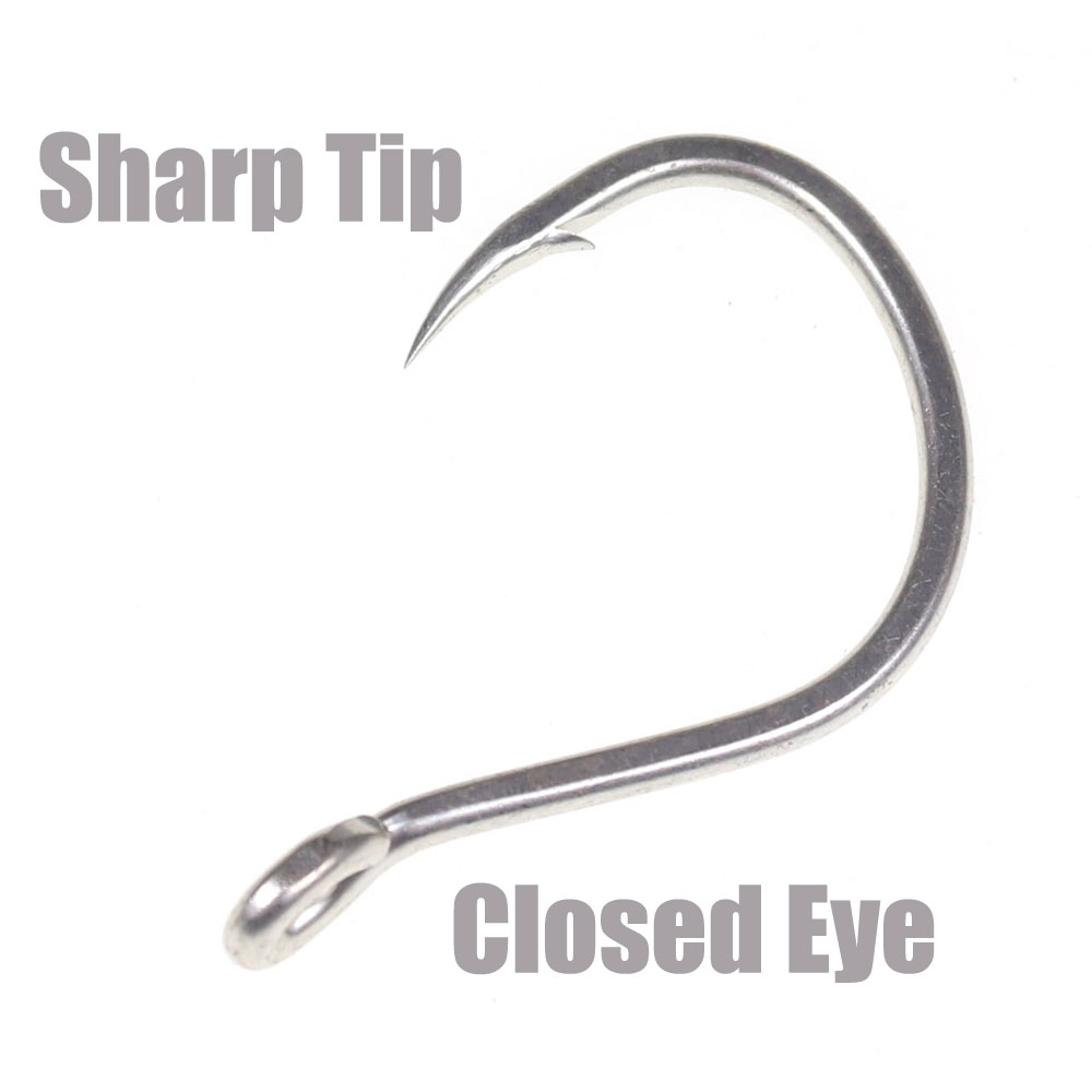 10pcs Matte Tin Anti-rust Salt - Fishing Hook Offset reseña y precio