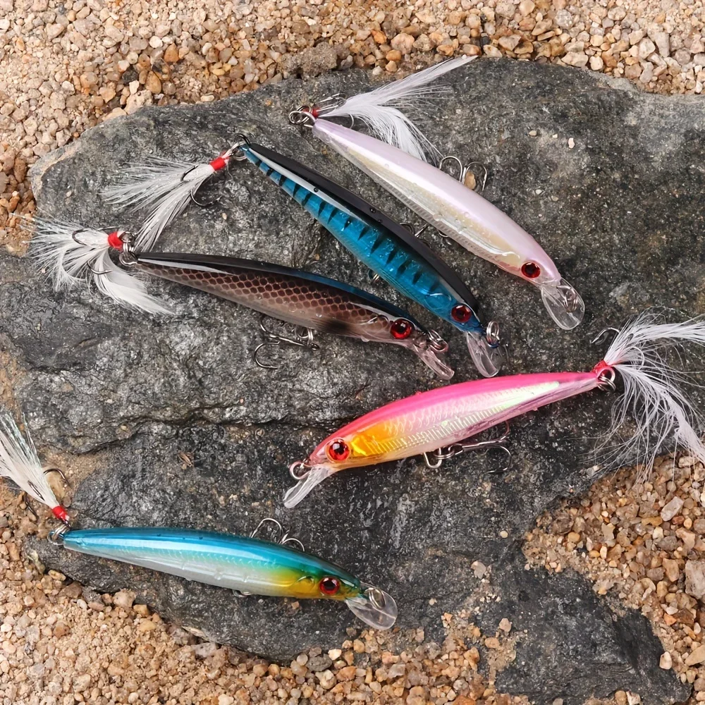 Laser 3D Eyes Bionic Minnow Fi - Fishing Hook Box reseña y precio