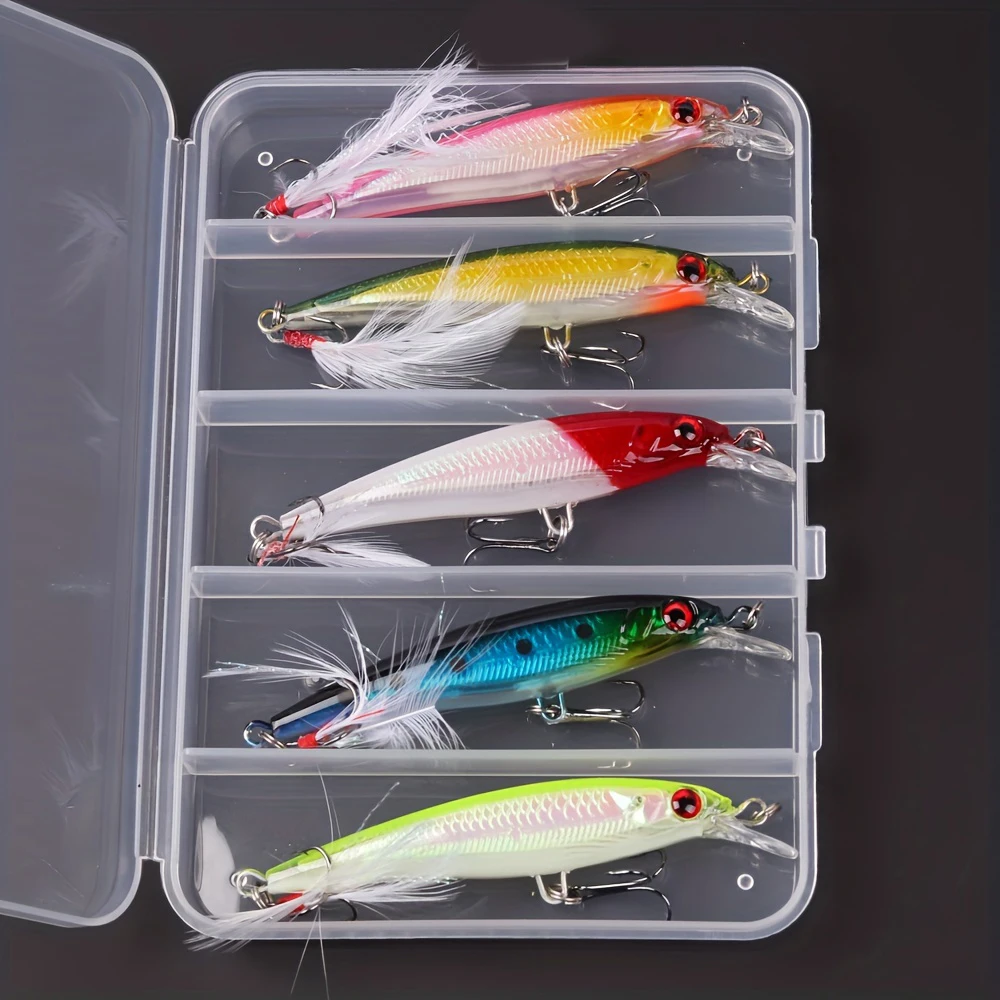 Laser 3D Eyes Bionic Minnow Fi - Fishing Hook Box reseña y precio