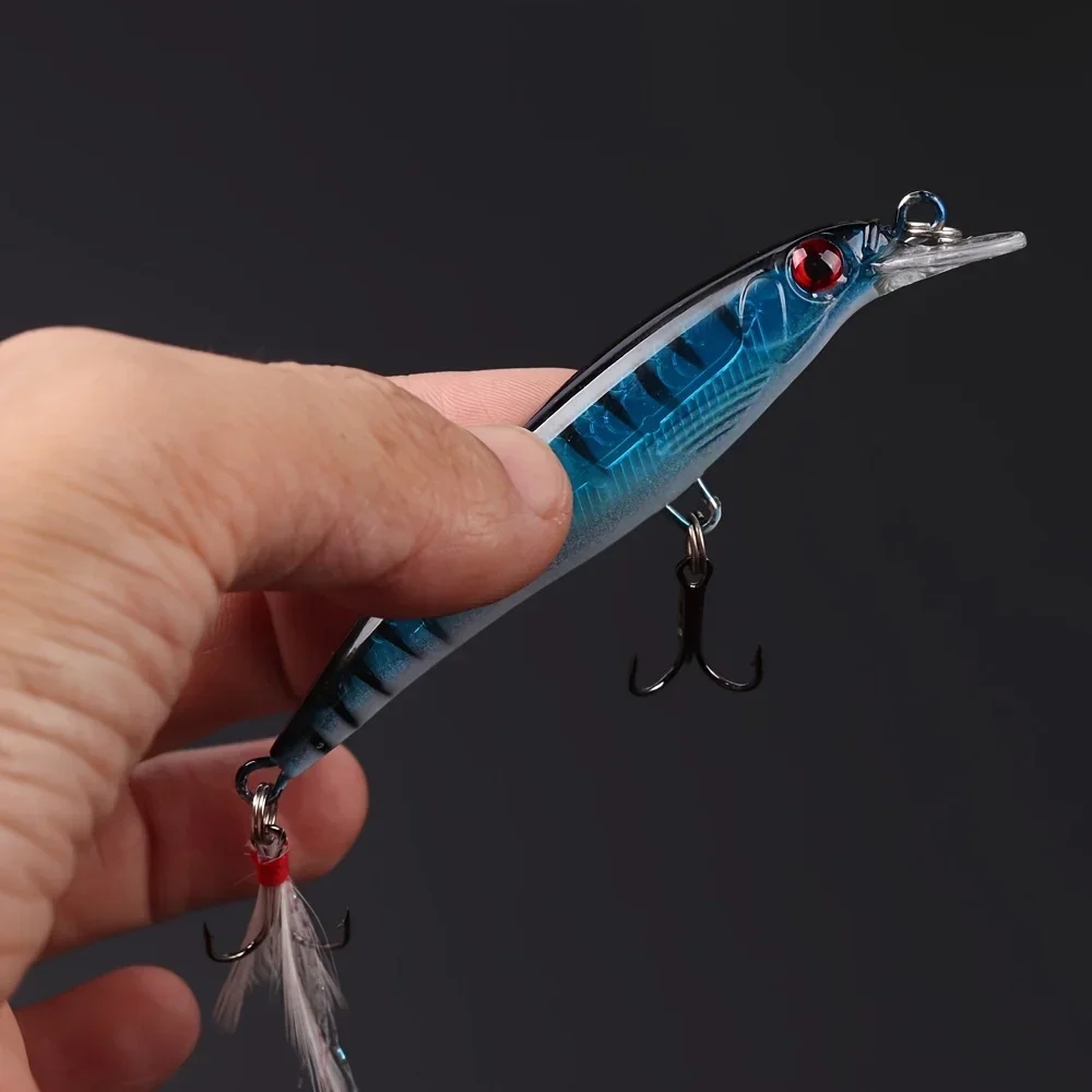Laser 3D Eyes Bionic Minnow Fi - Fishing Hook Box reseña y precio