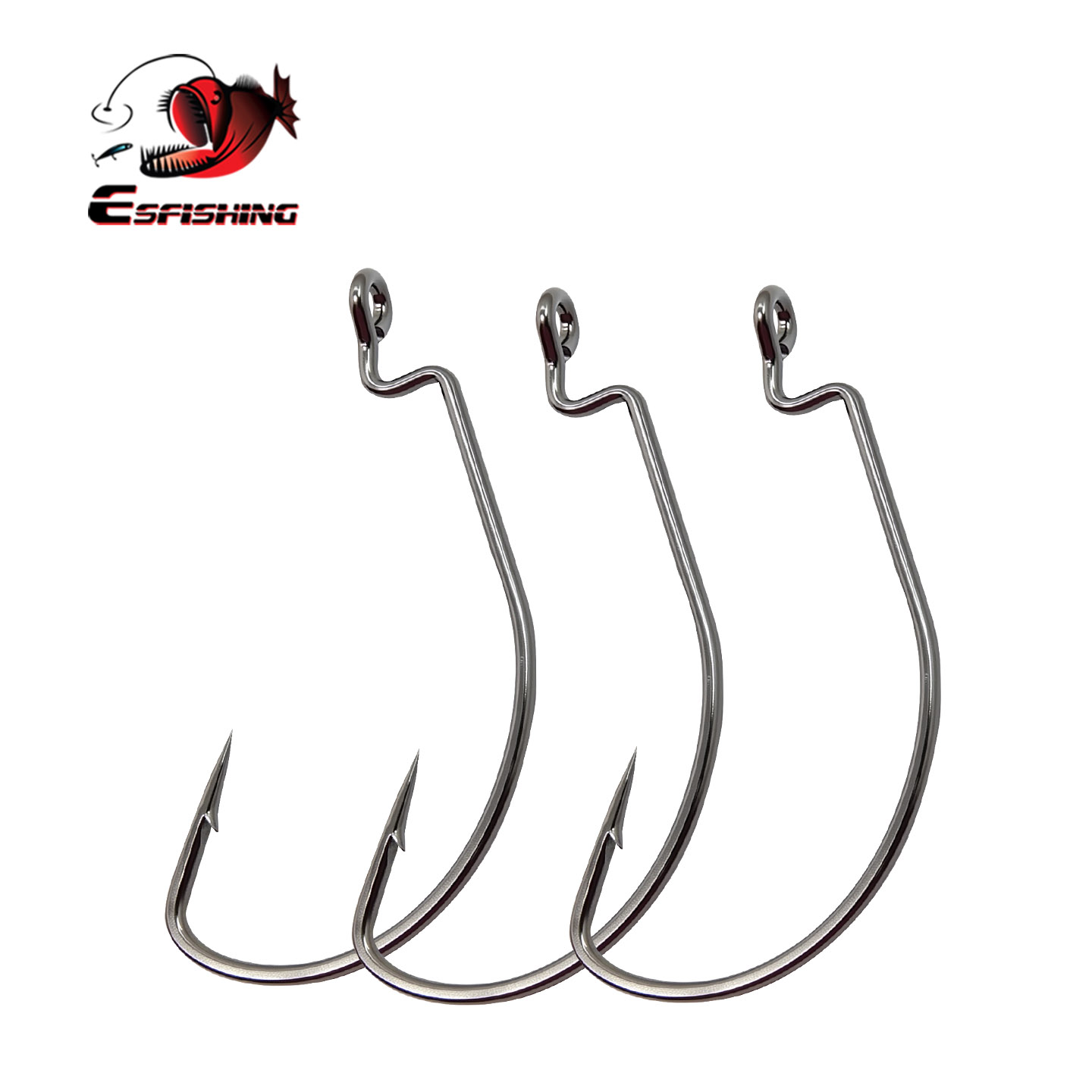 ESFISHING Offset Hook Carbon S - Fishing Hook Offset reseña y precio
