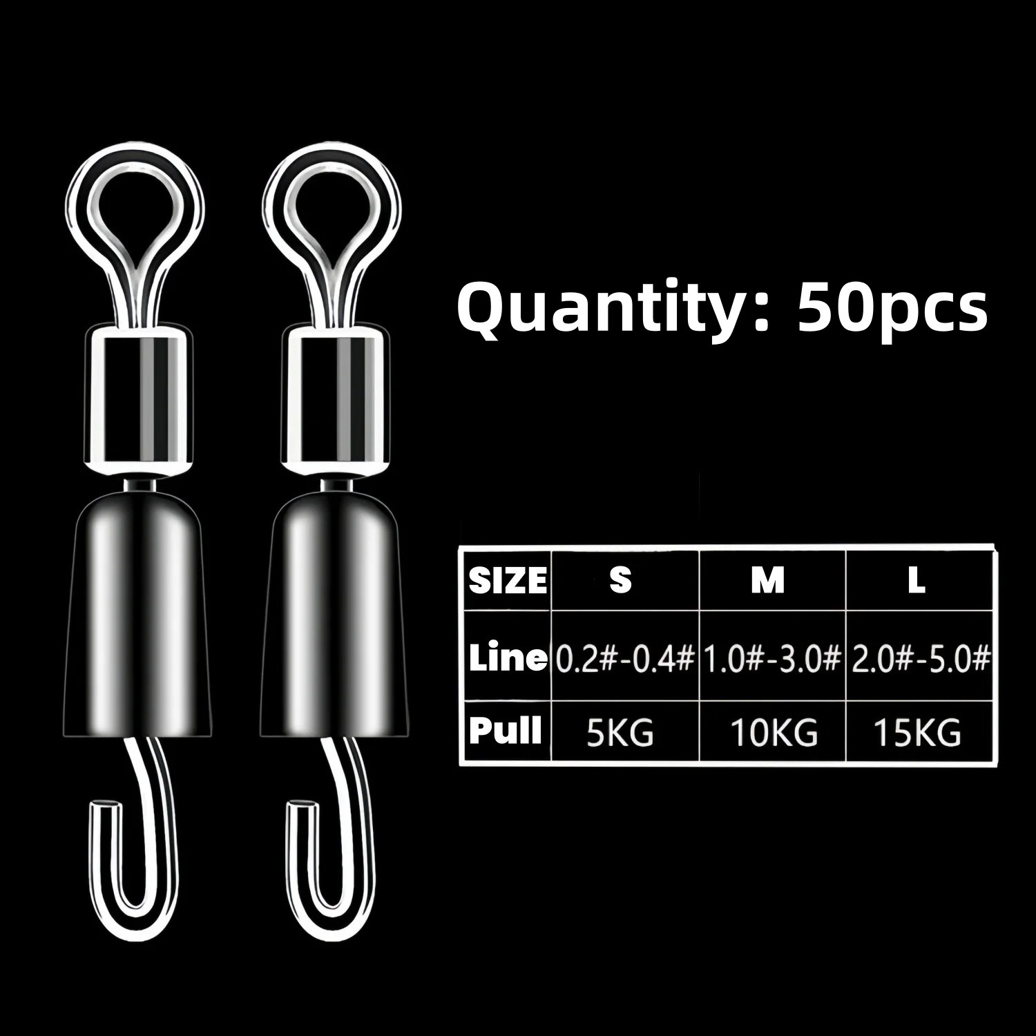 50pcs Carp Fishing Quick Chang - Fishing Hook Jig reseña y precio