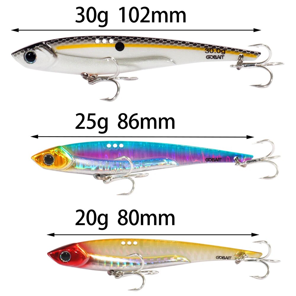GOBAIT VIB Fishing Lure 20g 25 - Fishing Hook Treble reseña y precio