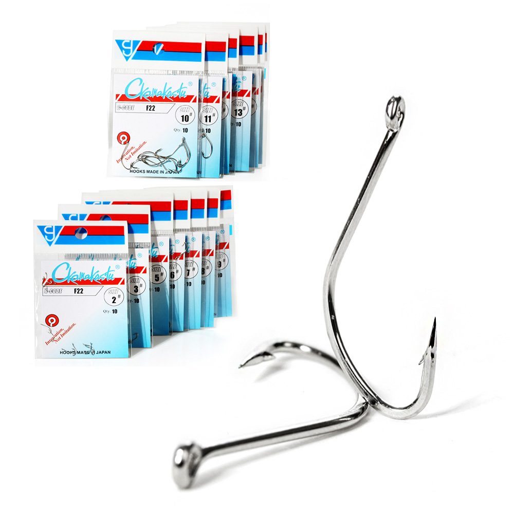 Ckamakastu F22 White Saltwater - Fishing Hook Barbless reseña y precio