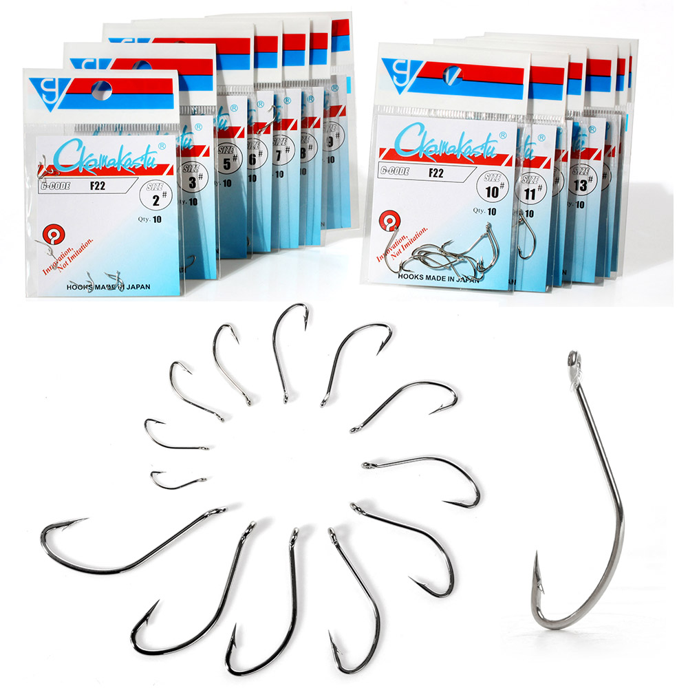 Ckamakastu F22 White Saltwater - Fishing Hook Barbless reseña y precio