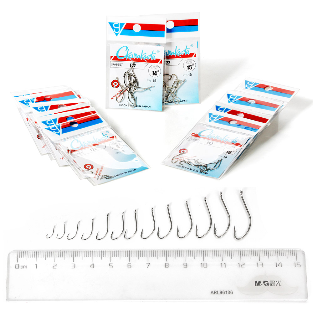 Ckamakastu F22 White Saltwater - Fishing Hook Barbless reseña y precio