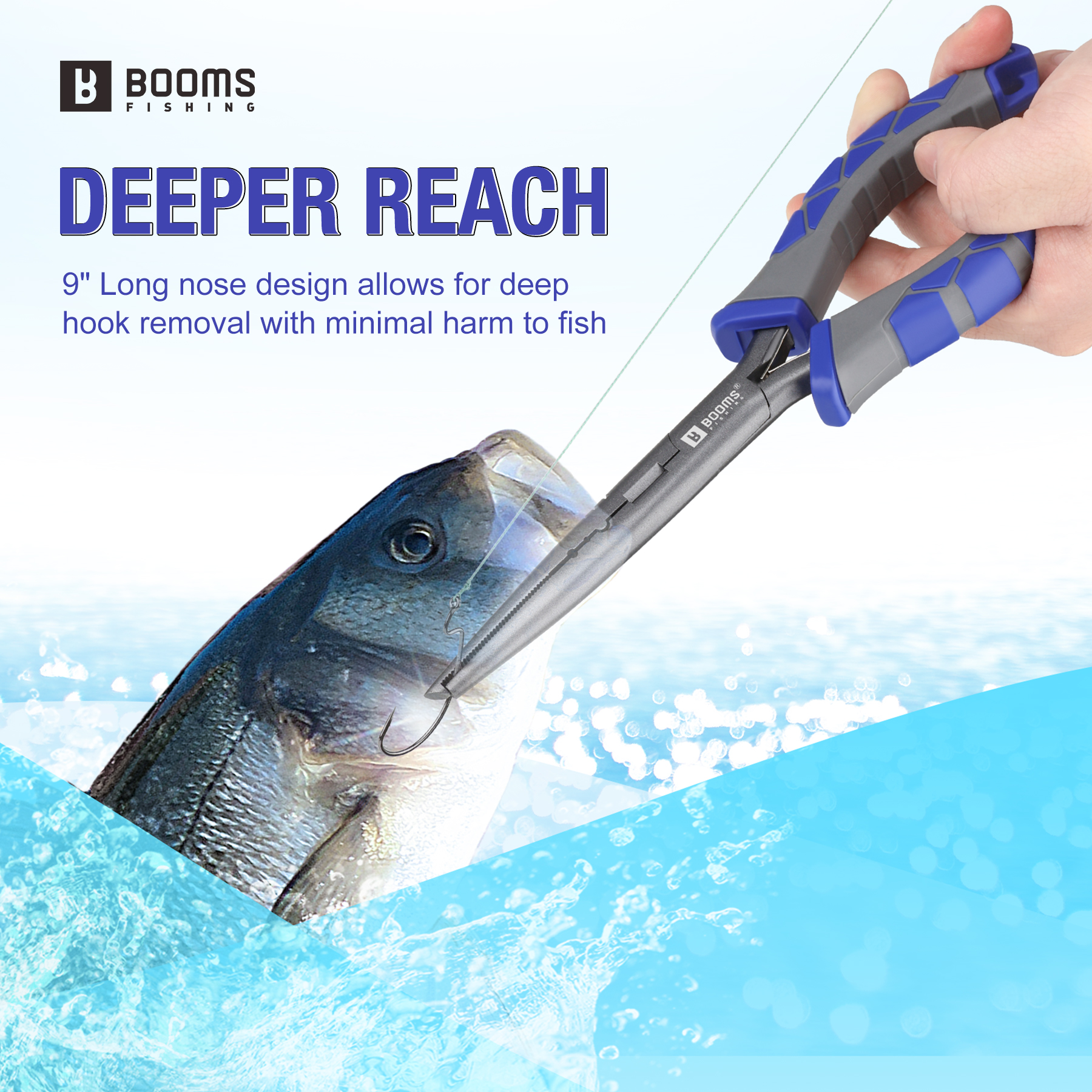 Booms Fishing XW10 23cm Long N - Fishing Hook Remover reseña y precio
