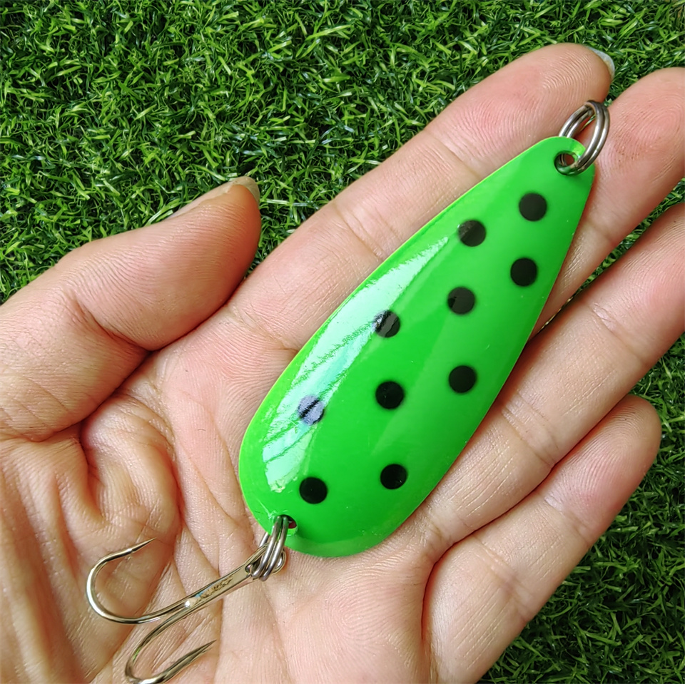 1PCS Spinner Spoon Lure 27G 19 - Fishing Hook Treble reseña y precio