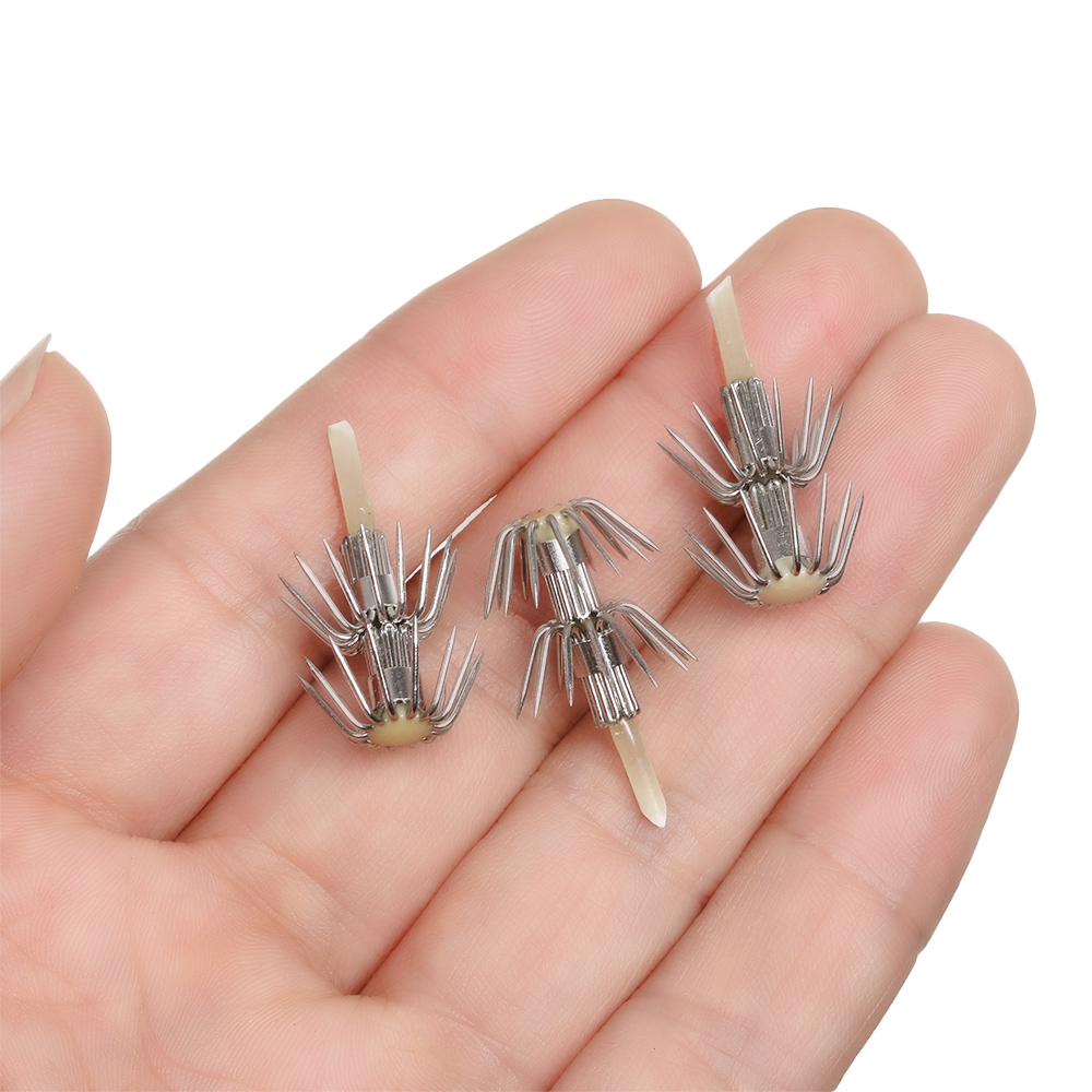5Pcs Stainless Steel Double La - Fishing Hook Assortment reseña y precio