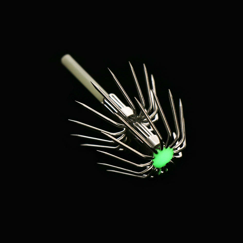 5Pcs Stainless Steel Double La - Fishing Hook Assortment reseña y precio