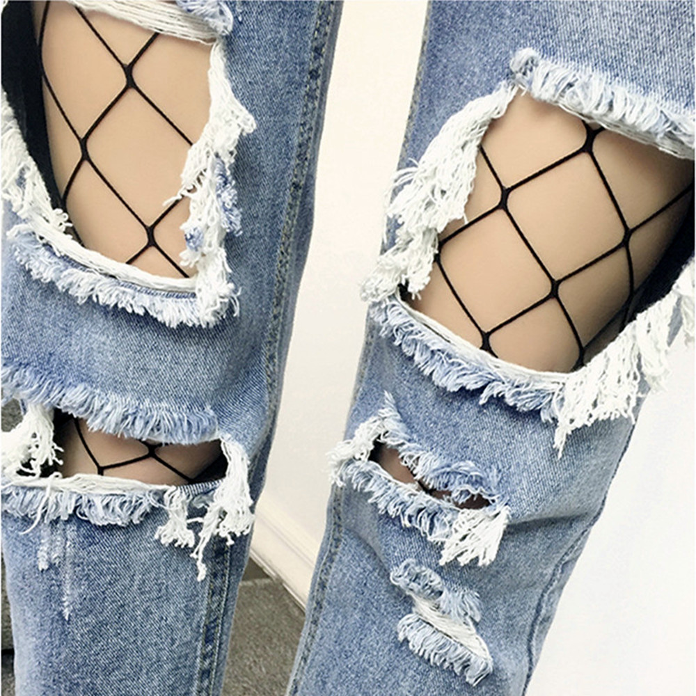 Sexy Women Fishnet Pantyhose M - Fishing Hook Size reseña y precio