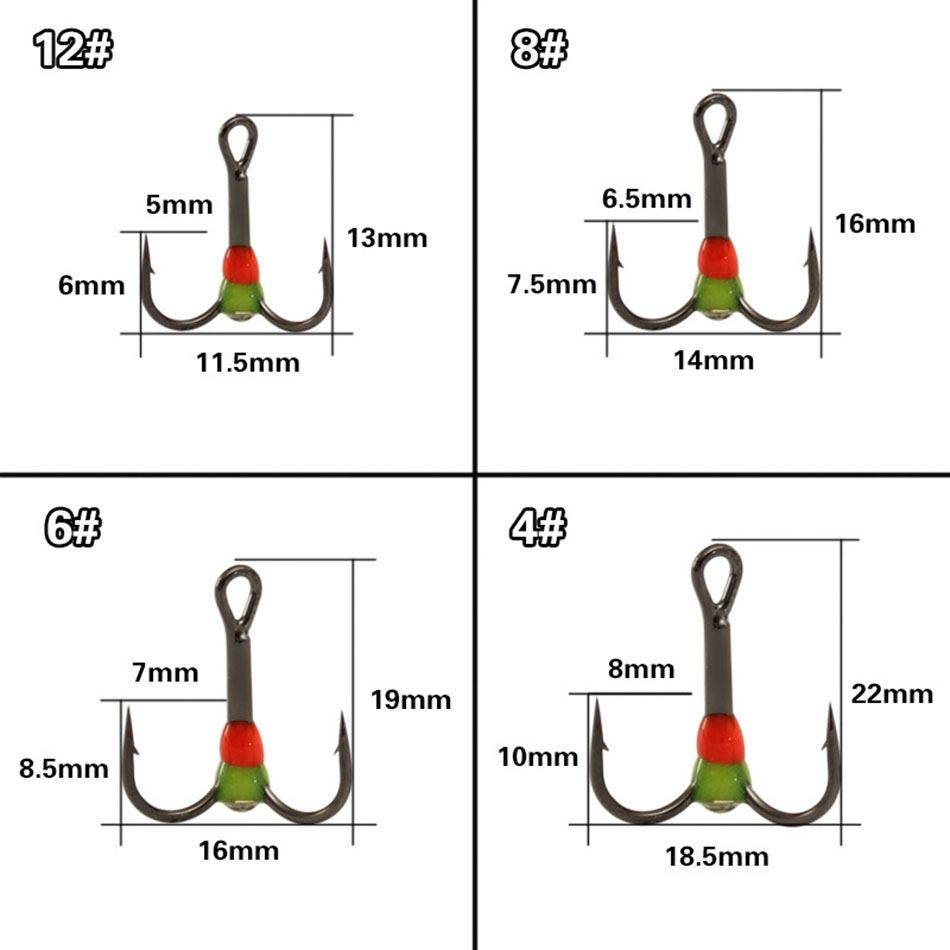 5pcs40pcs Ice Fishing Rainbow  - Fishing Hook Assortment reseña y precio