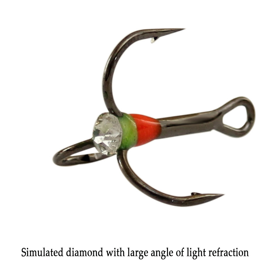 5pcs40pcs Ice Fishing Rainbow  - Fishing Hook Assortment reseña y precio