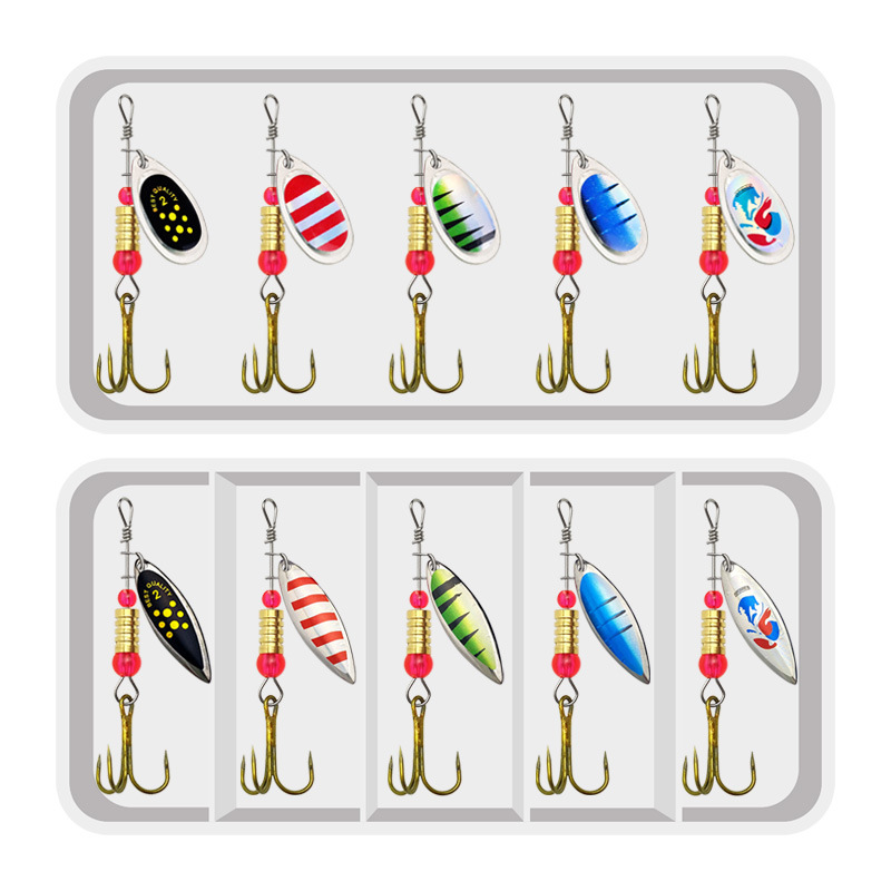 Fishing Lure Spinner Rotation  - Fishing Hook Treble reseña y precio