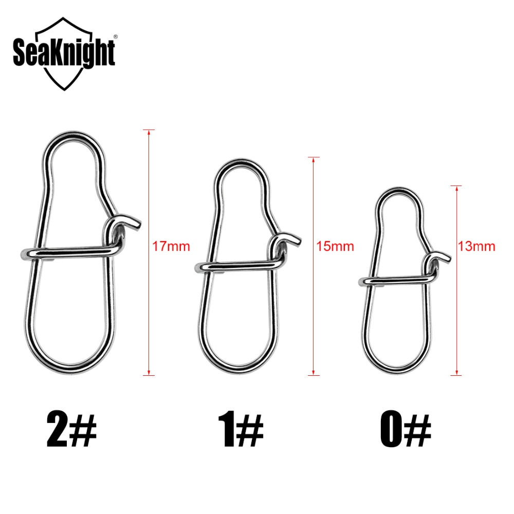 SeaKnight 50PCS/Lot Fishing Co - Fishing Hook Stainless Steel reseña y precio