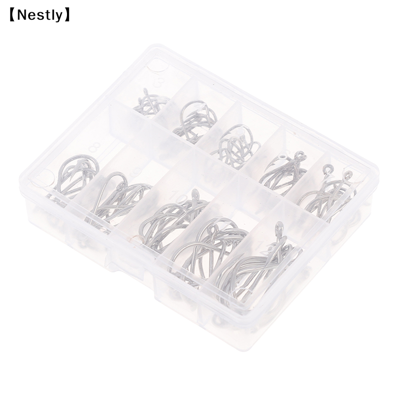 100pcs/box Fishing Hooks Carbo - Fishing Hook Circle reseña y precio