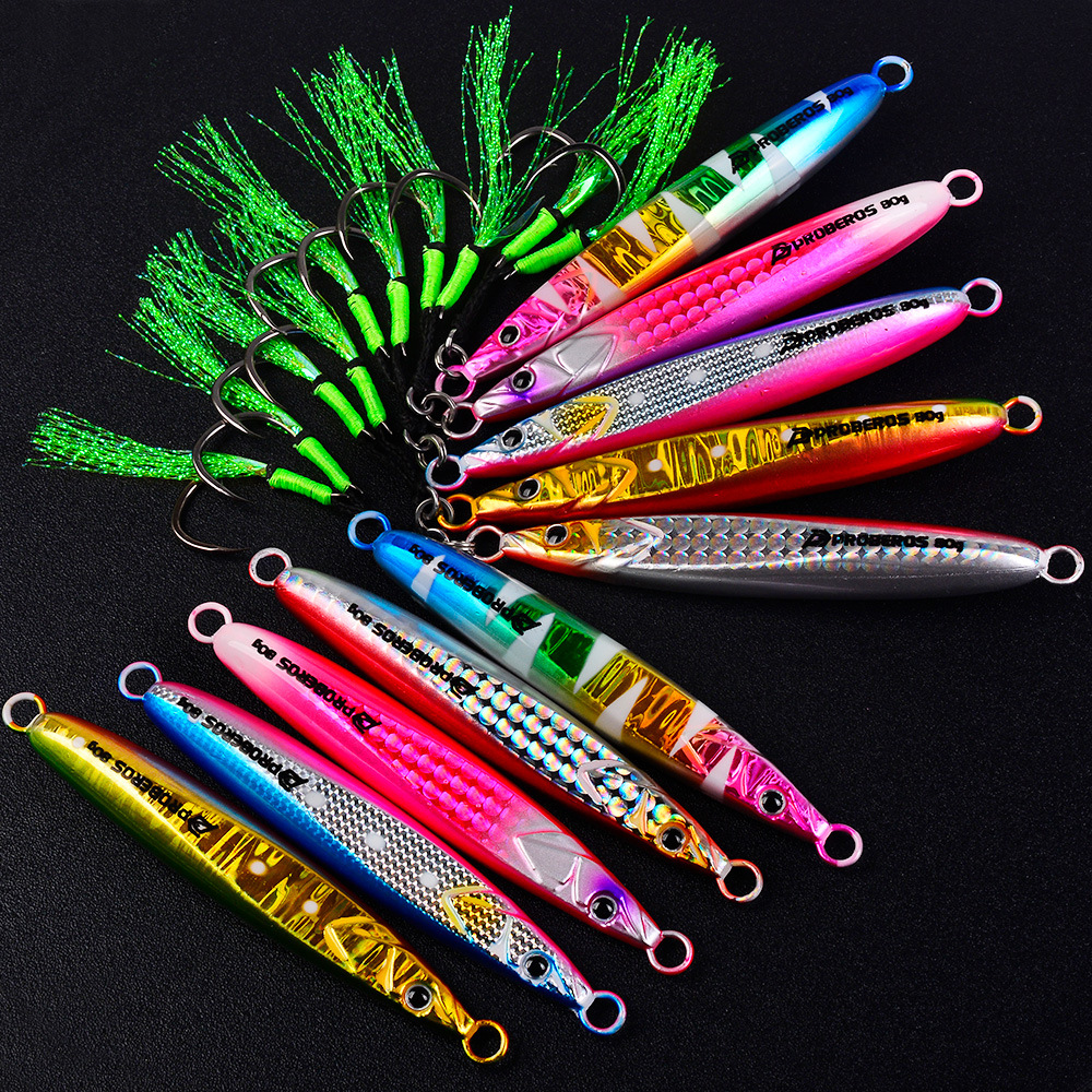 LHFSH Luminous Metal Jig Fishi - Fishing Hook Treble reseña y precio