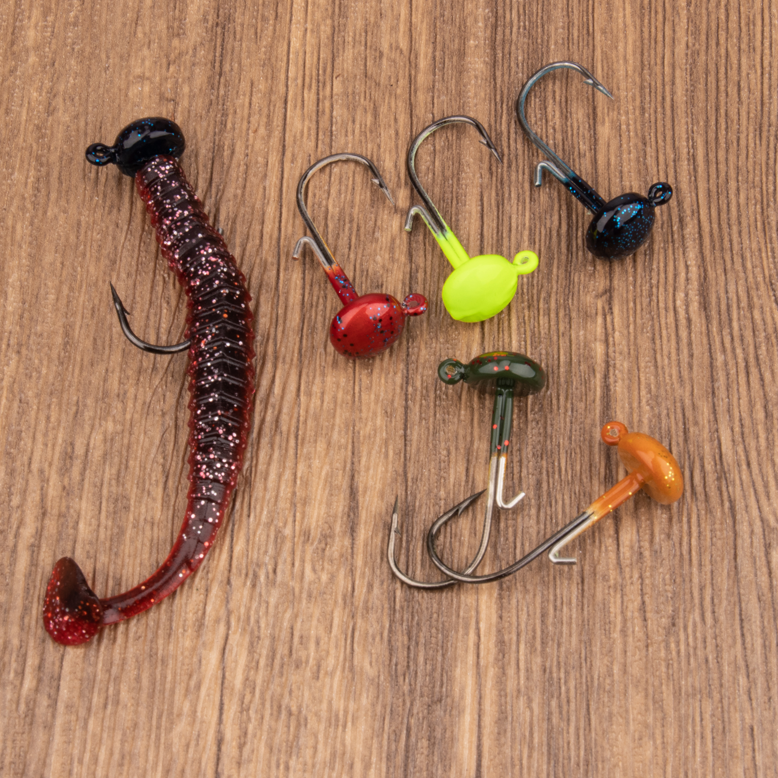 THKFISH 20pcs Ned Rig Jig Head - Fishing Hook Weedless reseña y precio