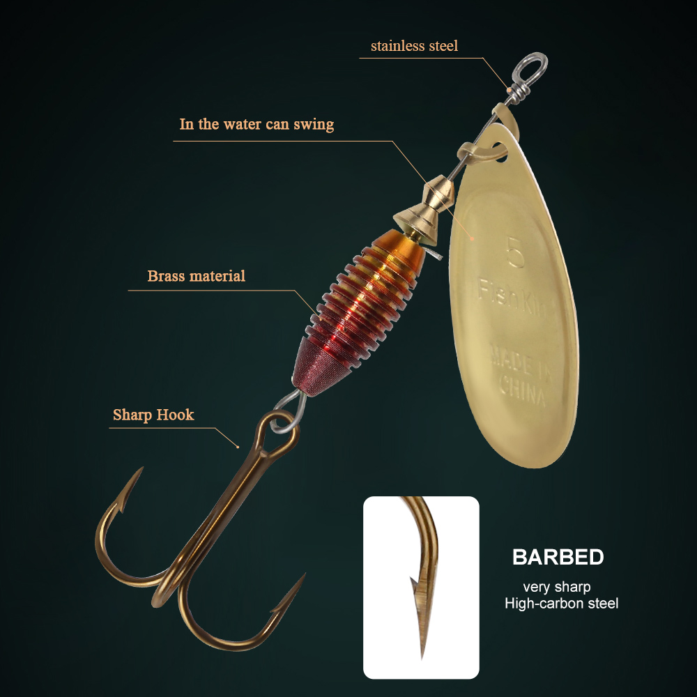Metal Fishing Lure 4g 4.8g 7g  - Fishing Hook Treble reseña y precio