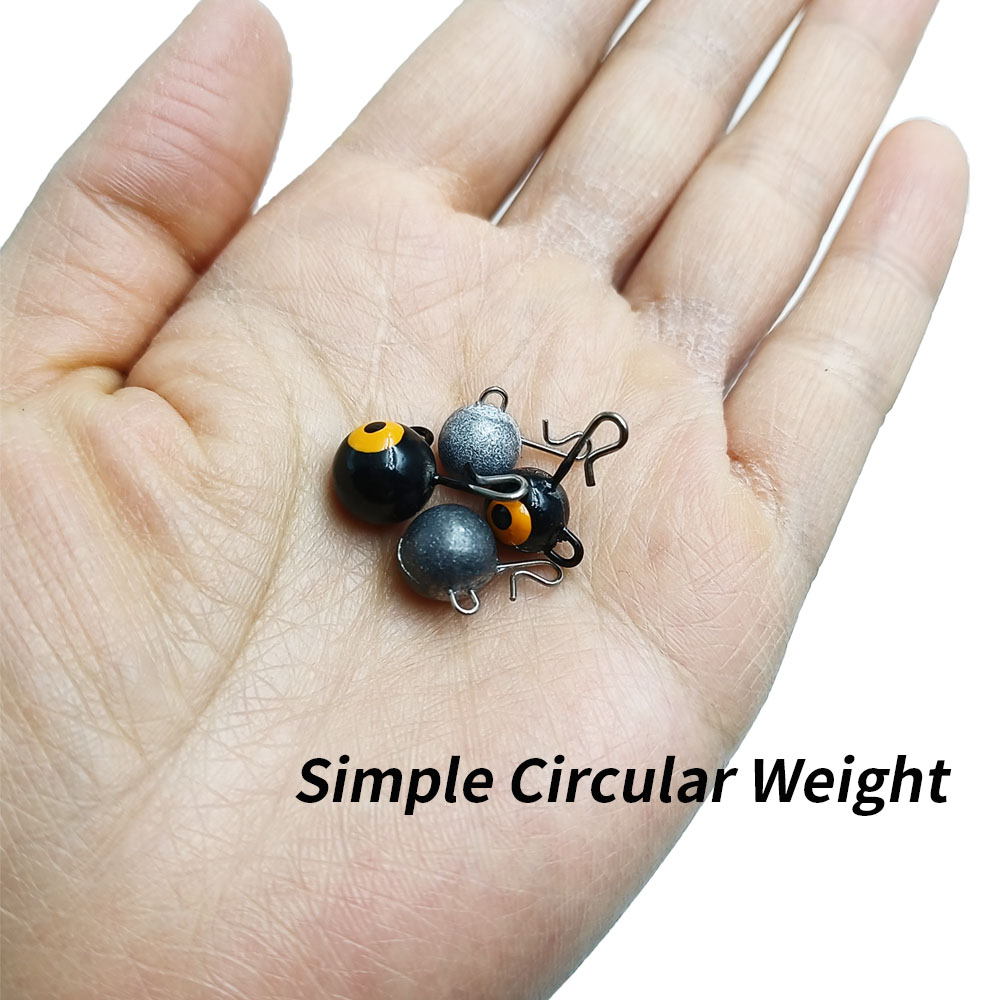 5Pcs Fishing Weight Sinker Rou - Fishing Hook Jig reseña y precio