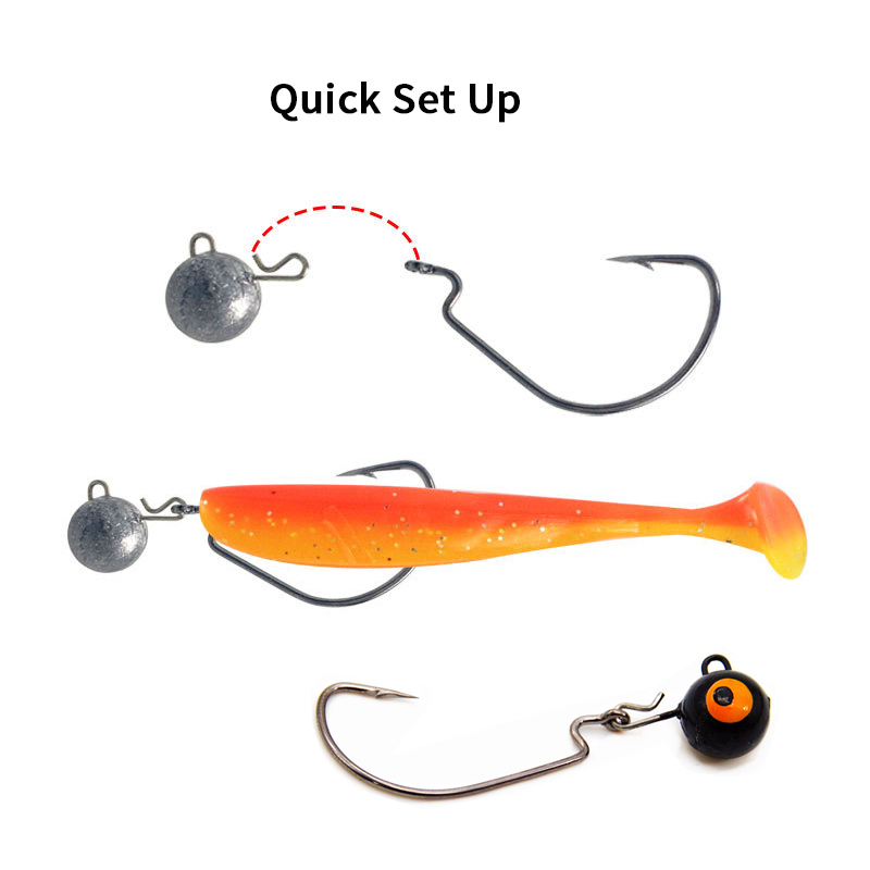 5Pcs Fishing Weight Sinker Rou - Fishing Hook Jig reseña y precio