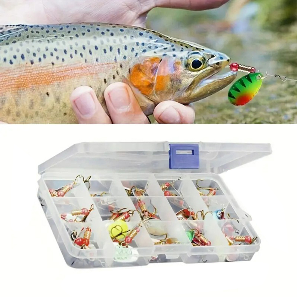 Metal Spoon Fishing Lure Set 3 - Fishing Hook Treble reseña y precio