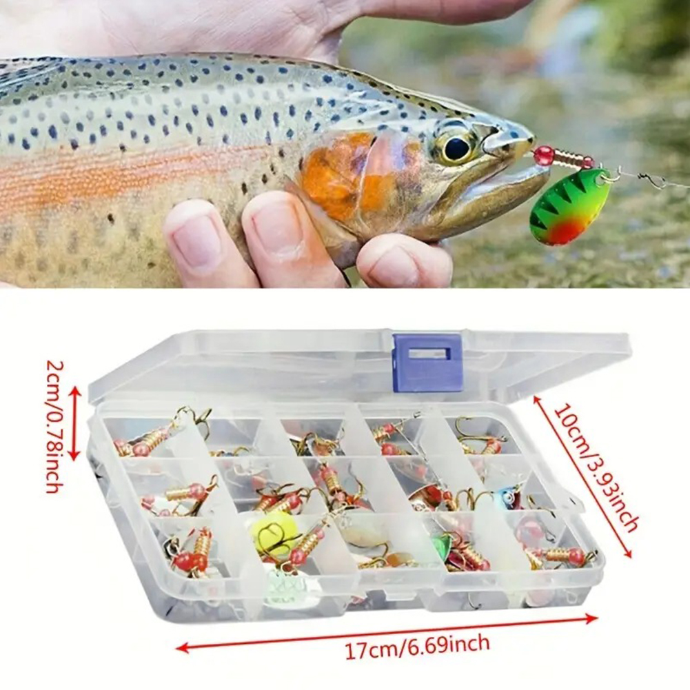 Metal Spoon Fishing Lure Set 3 - Fishing Hook Treble reseña y precio