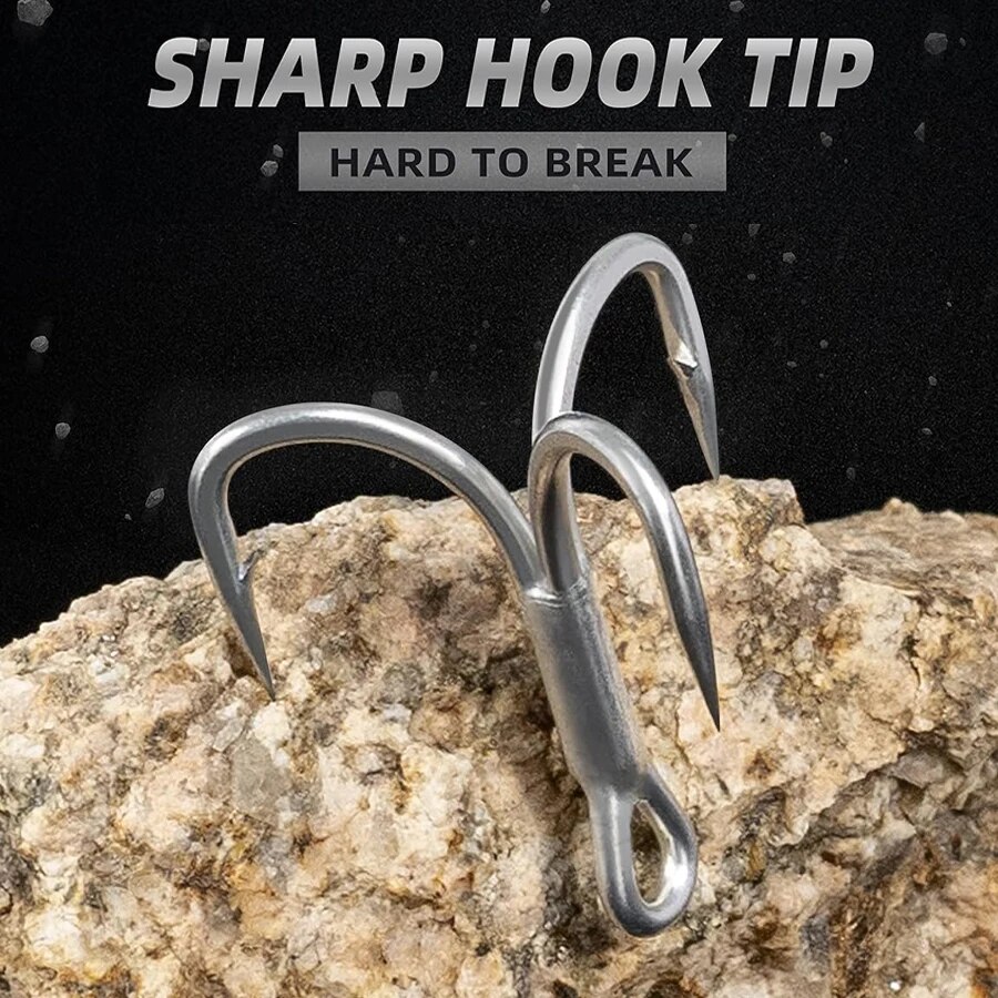 Fishing Treble Hooks High Carb - Fishing Hook Offset reseña y precio