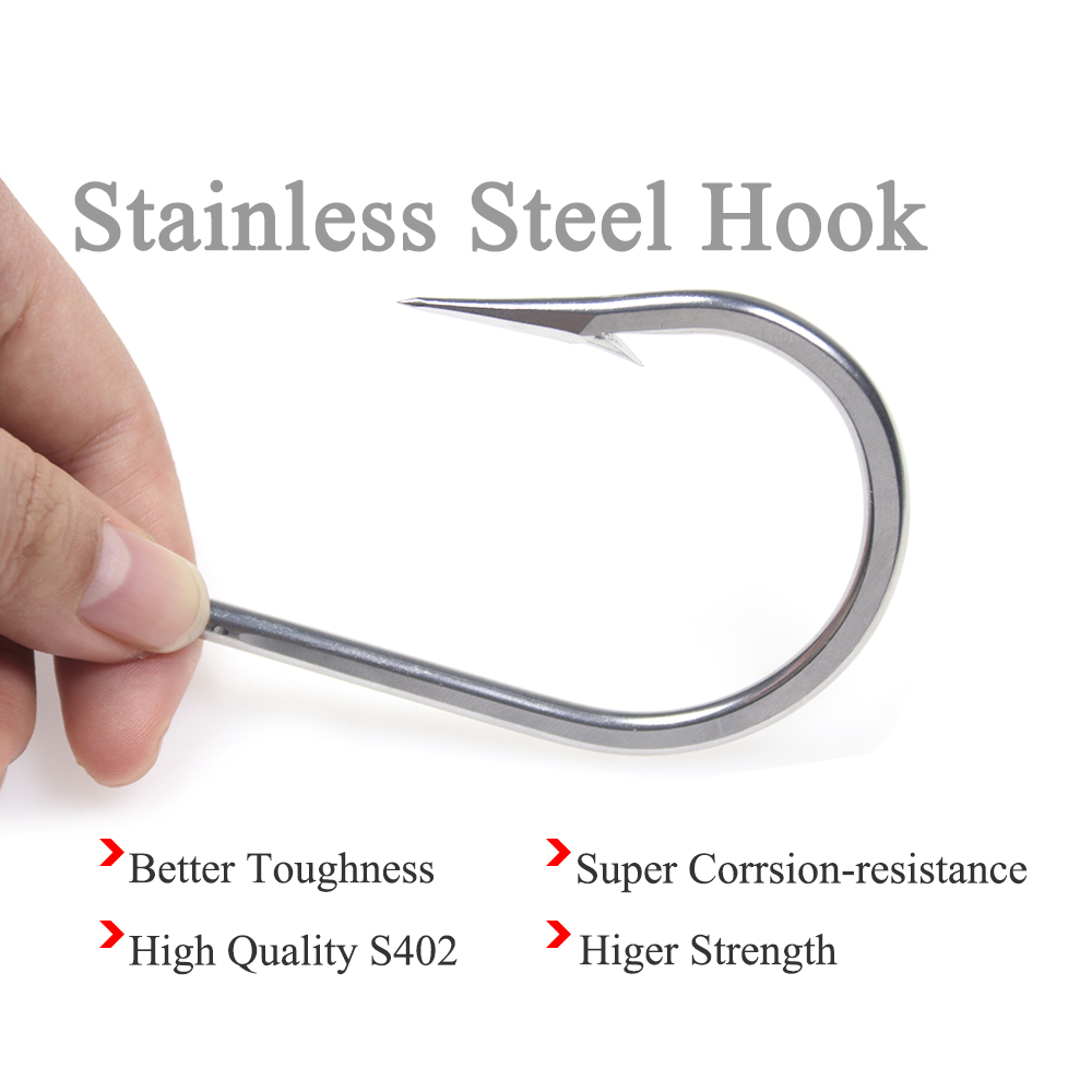 ICERIO Saltwater Anti Corrosio - Fishing Hook Assortment reseña y precio
