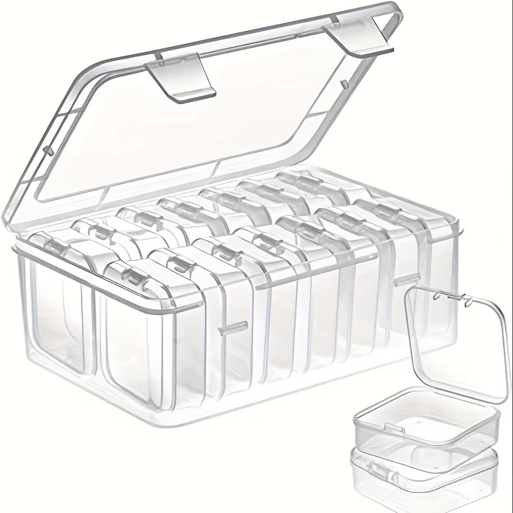 14Pieces  Clear Plastic Storag - Fishing Hook reseña y precio