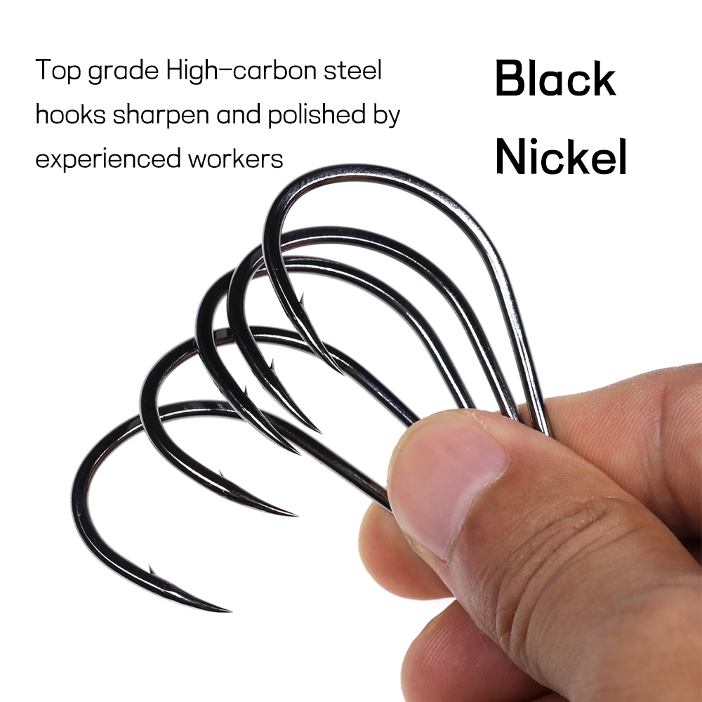 Bimoo 20pcs Offset Octopus Bea - Fishing Hook Barbless reseña y precio