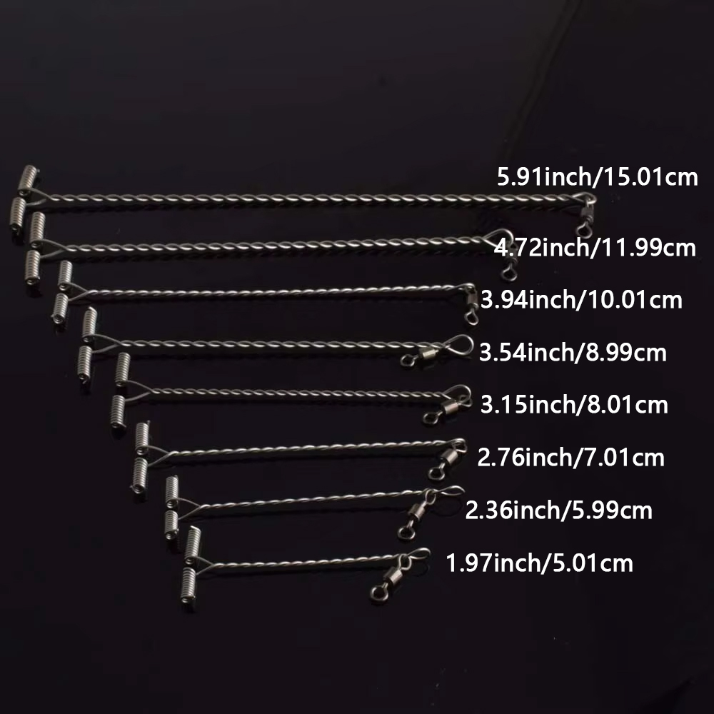 100 balance hook arms, trackin - Fishing Hook Stainless Steel reseña y precio