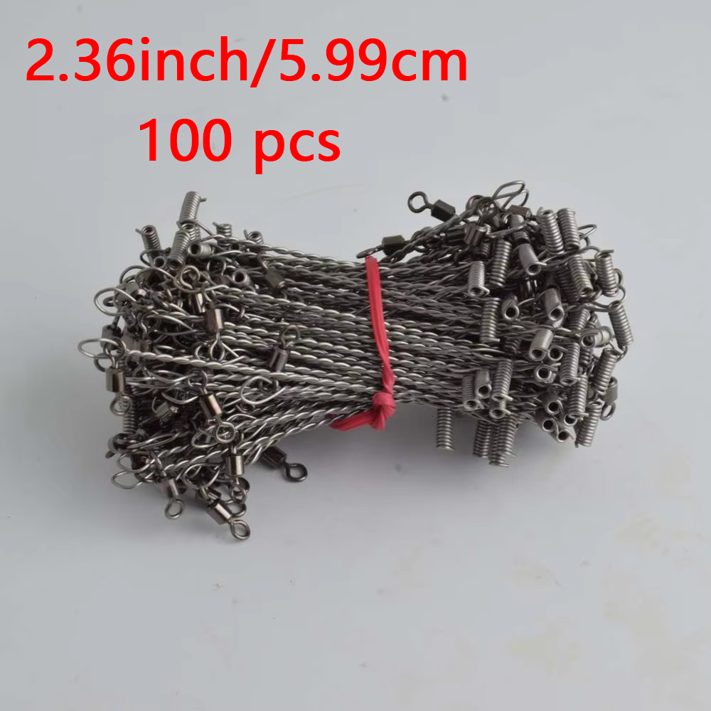 100 balance hook arms, trackin - Fishing Hook Stainless Steel reseña y precio