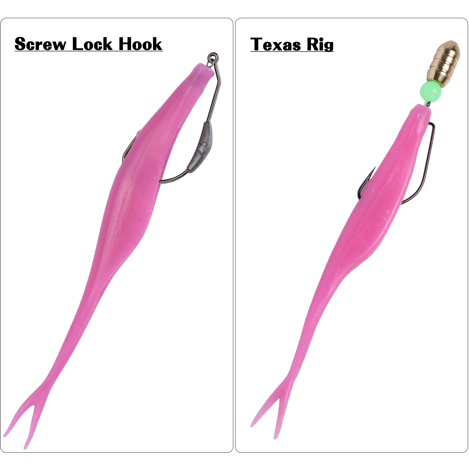 Goture 5pcs Weedless Split Tai - Fishing Hook Weedless reseña y precio