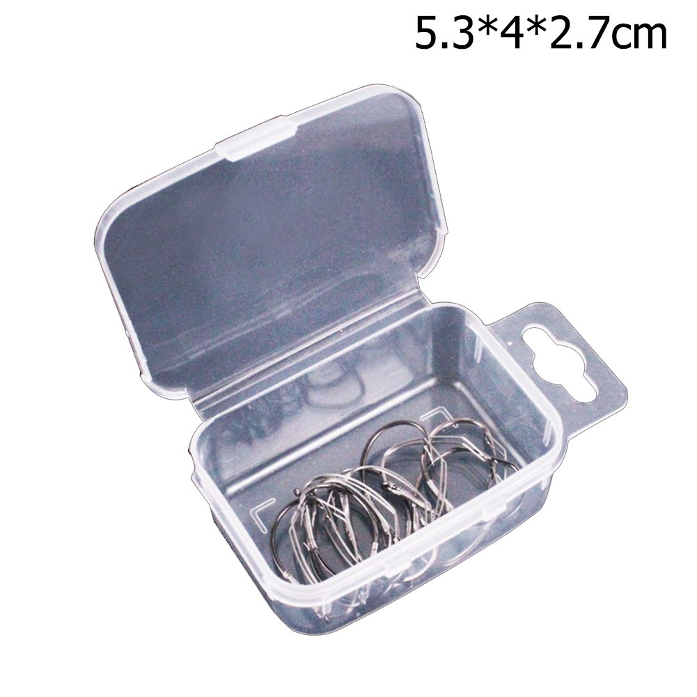 10Pcs/Box High Carbon Steel Wa - Fishing Hook Weedless reseña y precio