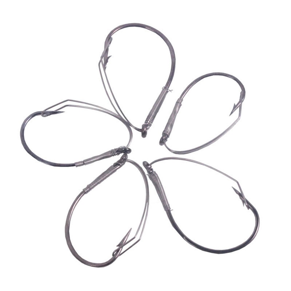 10Pcs/Box High Carbon Steel Wa - Fishing Hook Weedless reseña y precio