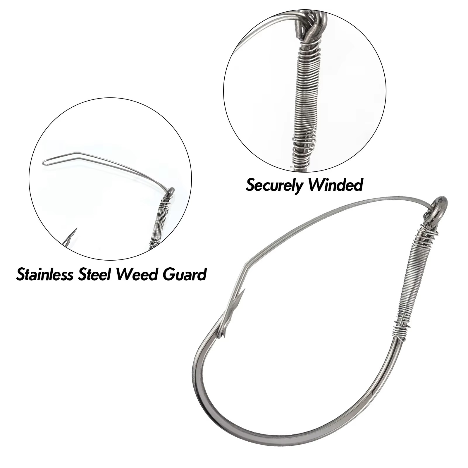 FishTrip Weedless Wacky Rig Ho - Fishing Hook Weedless reseña y precio