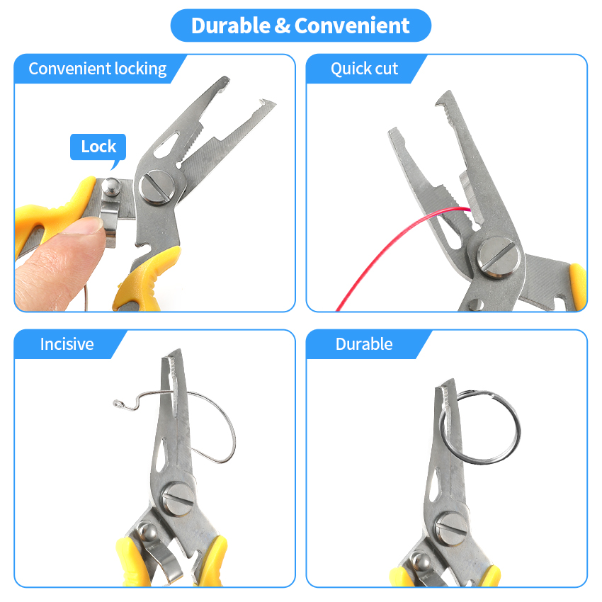 Fishing Pliers Fish Line Cutte - Fishing Hook Remover reseña y precio