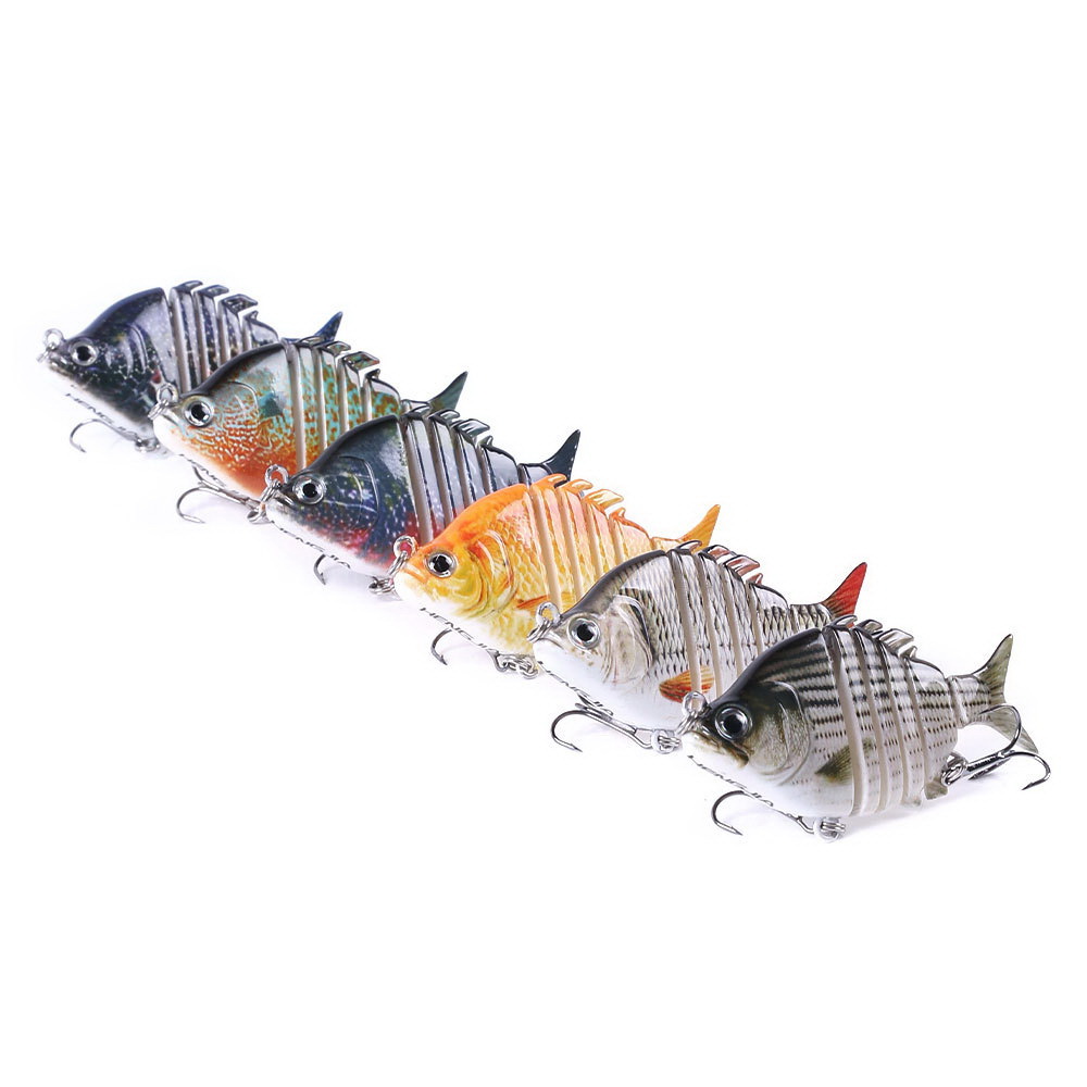 63mm 9.3g Lifelike Tilapia Swi - Fishing Hook Treble reseña y precio