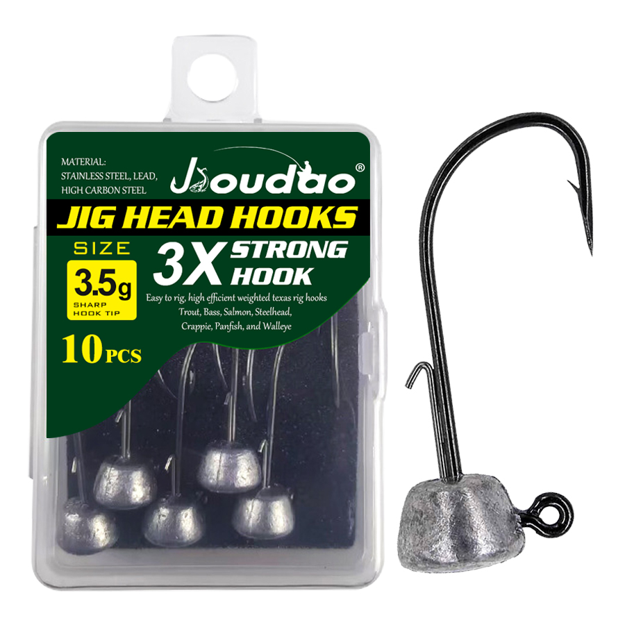 Mushroom Head Fishing Rigs Jig - Fishing Hook Weedless reseña y precio