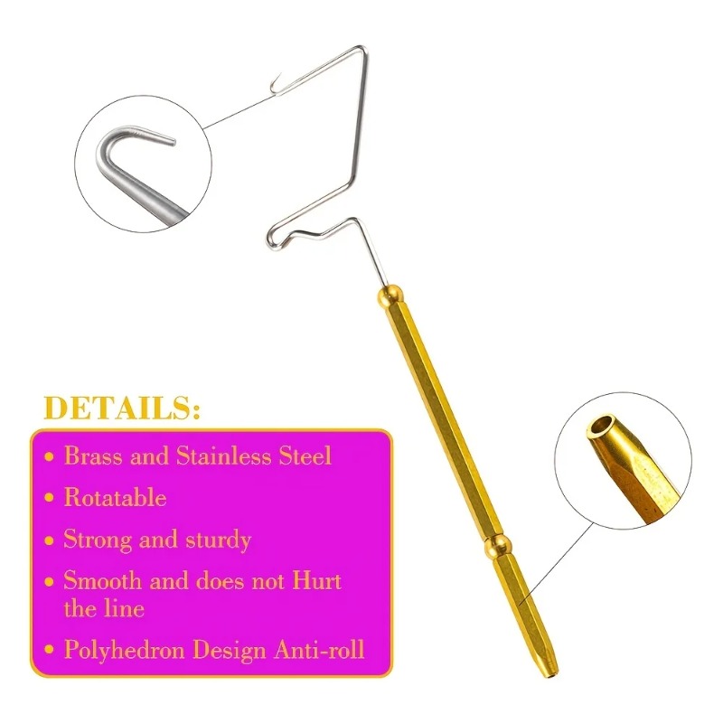 Stainless Steel Fly Tying Tool - Fishing Hook Stainless Steel reseña y precio