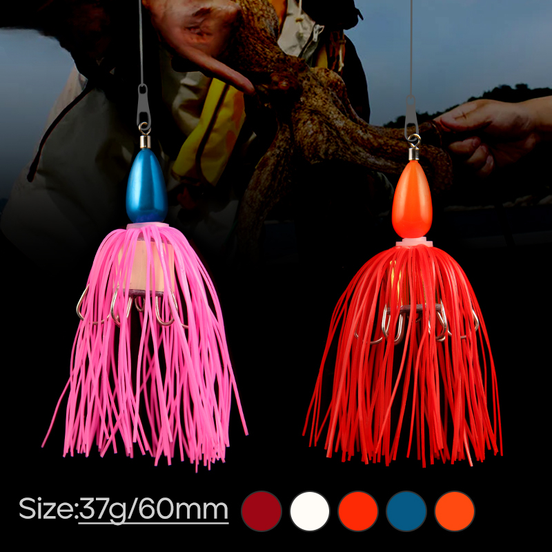 37g Weedless Football Jig Head - Fishing Hook Weedless reseña y precio