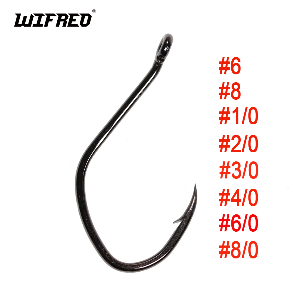 Wifreo 20pcs V Shape Catfish H - Fishing Hook Offset reseña y precio